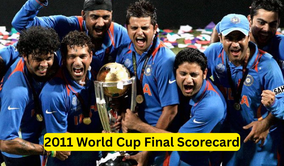 2011 World Cup Final Scorecard