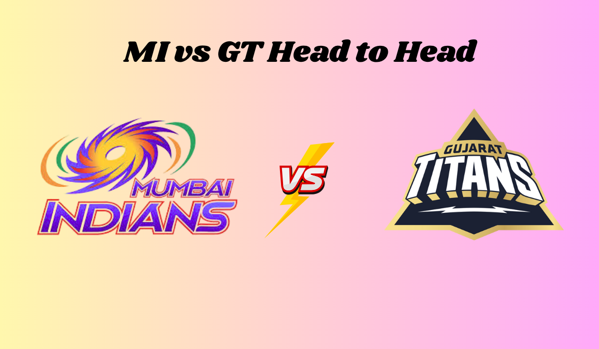 MI vs GT Head to Head