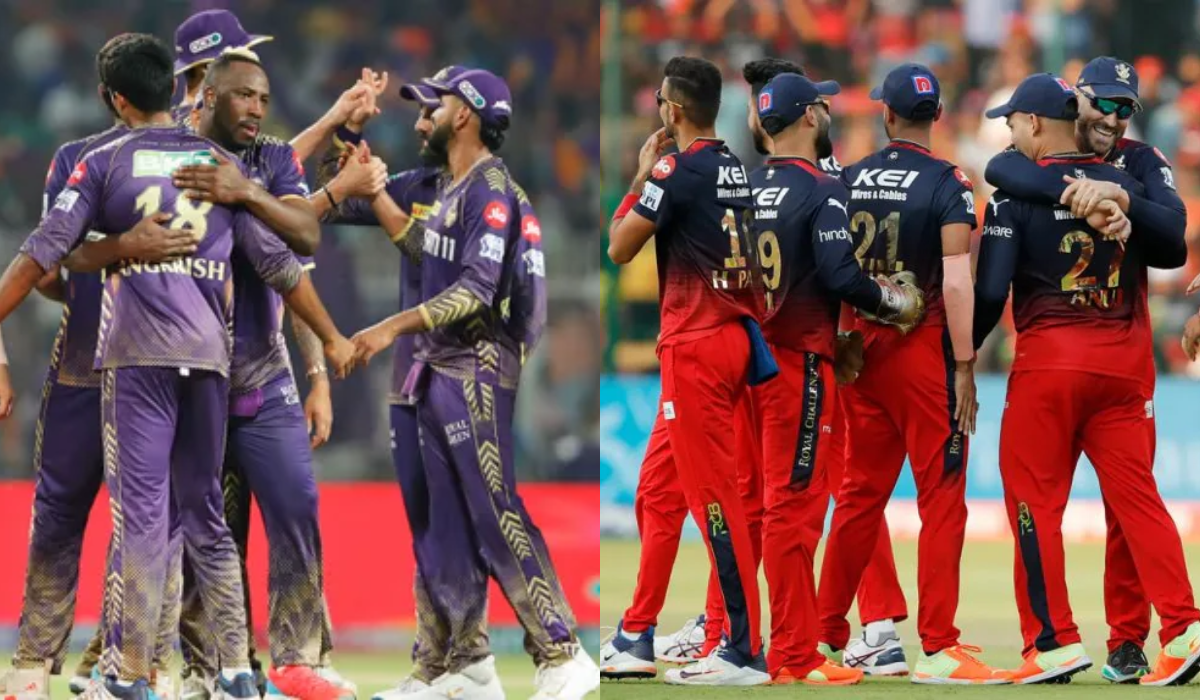 KKR vs RCB Head to Head Record