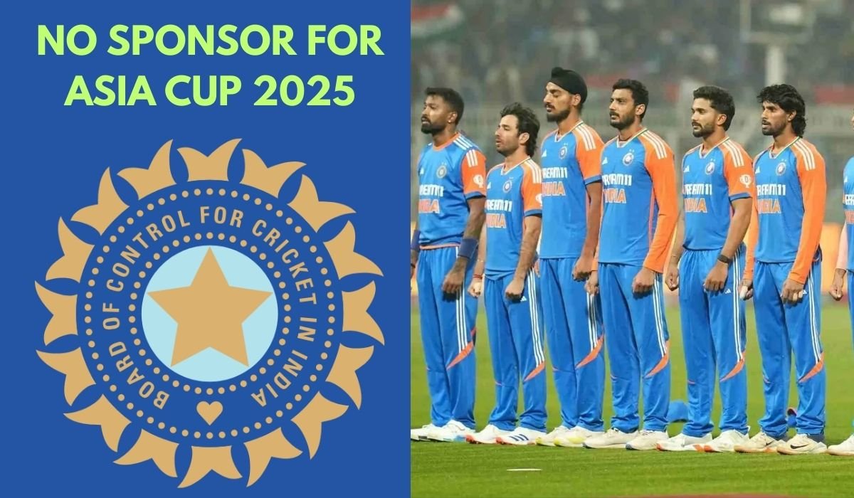 Indian Cricket Team Could Enter Asia Cup 2025 Without a Lead Sponsor