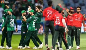 Pakistan National Cricket Team vs Bangladesh National Cricket Team Timeline