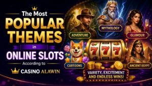 The Most Popular Themes in Online Slots According to Casino Alawin